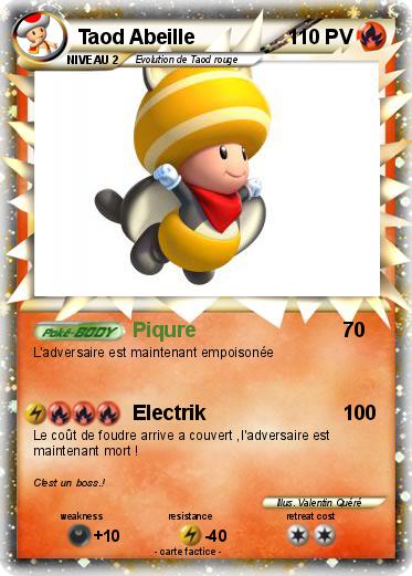 Pokemon Taod Abeille