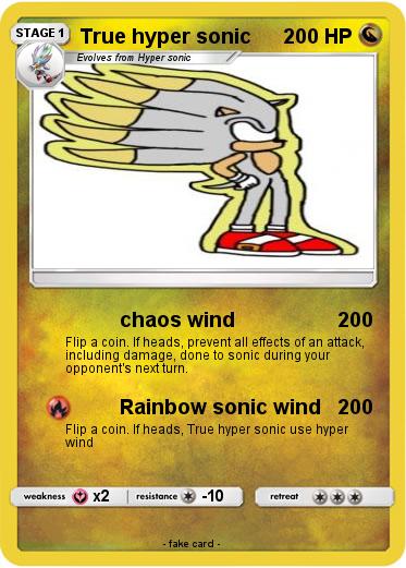 Pokemon True hyper sonic