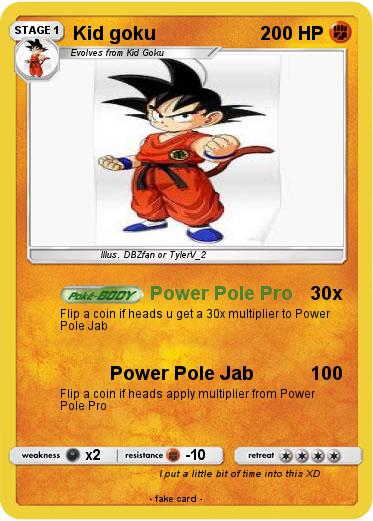 Pokemon Kid goku