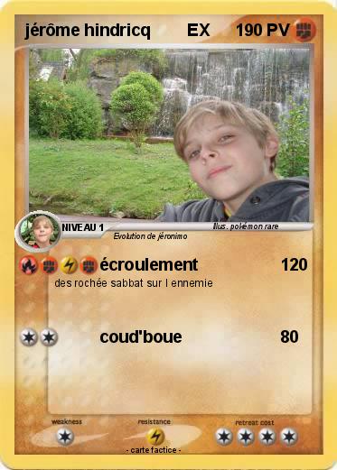Pokemon jérôme hindricq        EX