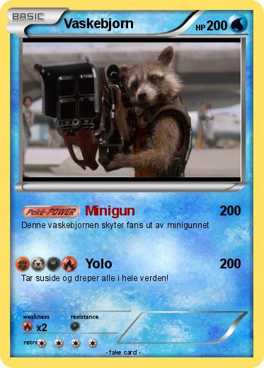 Pokemon Vaskebjorn