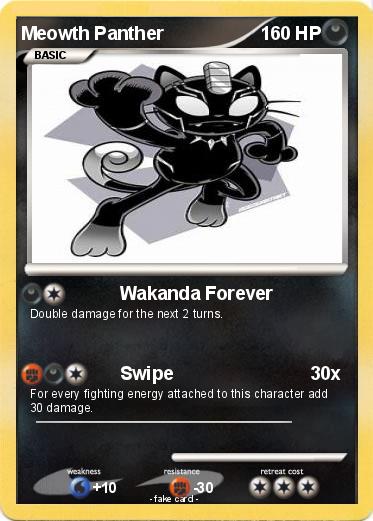 Pokemon Meowth Panther