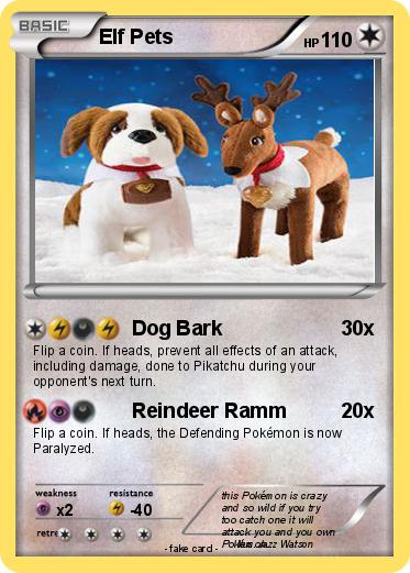 Pokemon Elf Pets