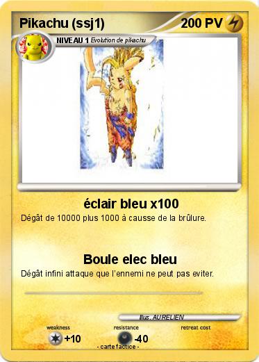 Pokemon Pikachu (ssj1)