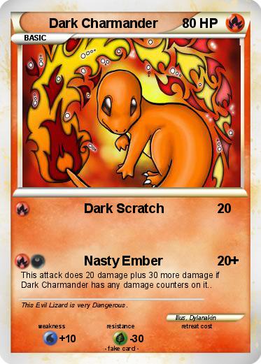 Pokemon Dark Charmander