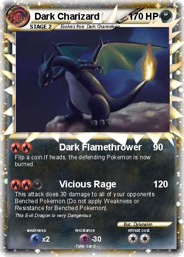 Pokemon Dark Charizard