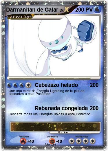 Pokemon Darmanitan de Galar