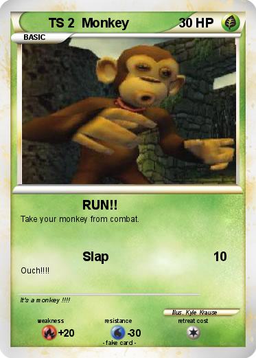 Pokemon TS 2  Monkey