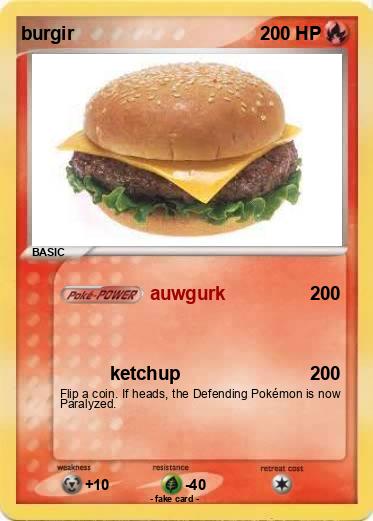 Pokemon burgir