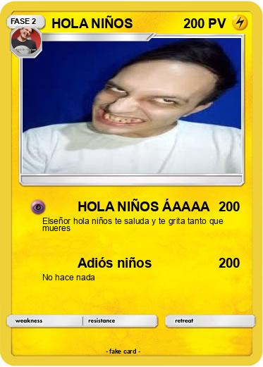 Pokemon HOLA NIÑOS