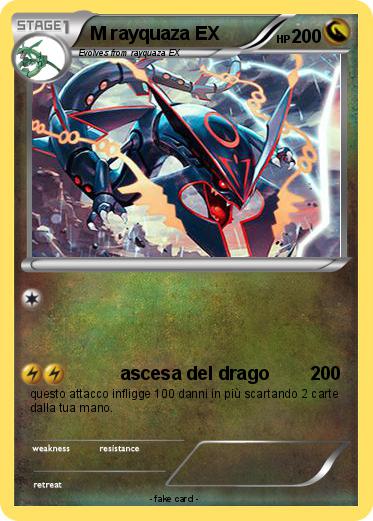 Pokemon M rayquaza EX