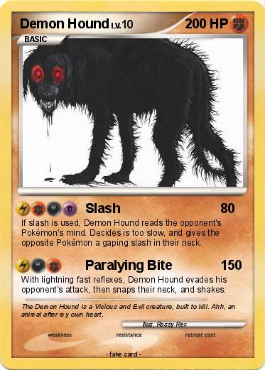 Pokemon Demon Hound