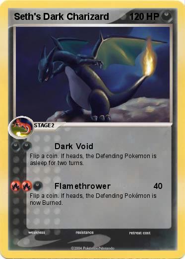 Pokemon Seth's Dark Charizard