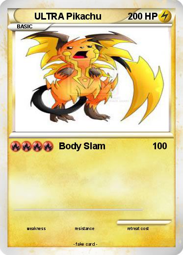 Pokemon ULTRA Pikachu