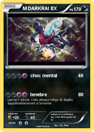 Pokemon M DARKRAI EX