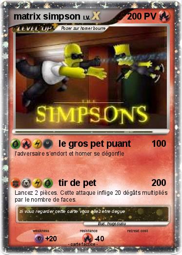 Pokemon matrix simpson