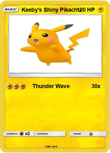 Pokemon Keeby's Shiny Pikachu
