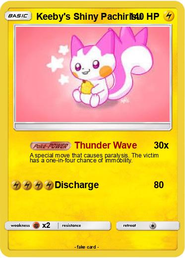 Pokemon Keeby's Shiny Pachirisu