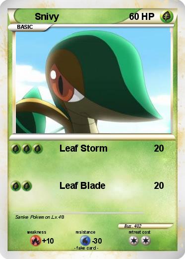 Pokemon Snivy