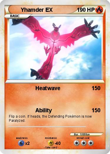 Pokemon Yhamder EX