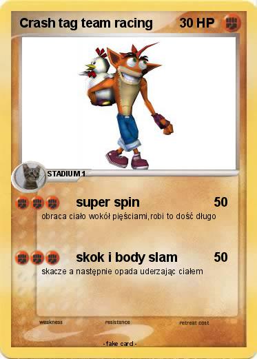 Pokemon Crash tag team racing