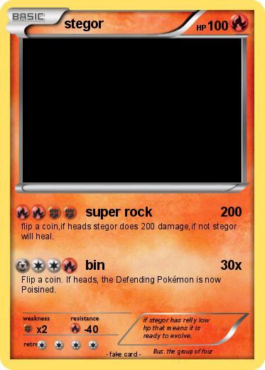 Pokemon stegor