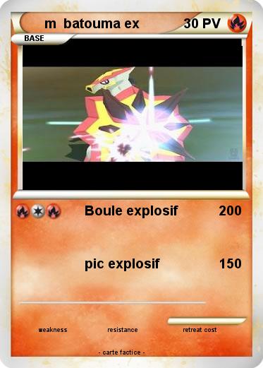 Pokemon m  batouma ex