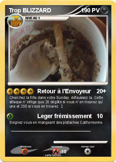 Pokemon Trop BLIZZARD