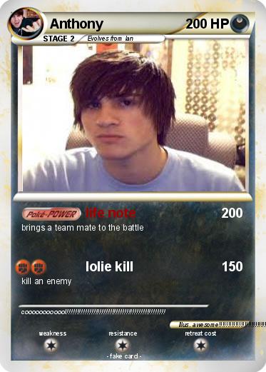 Pokemon Anthony