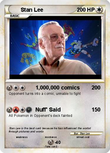 Pokemon Stan Lee