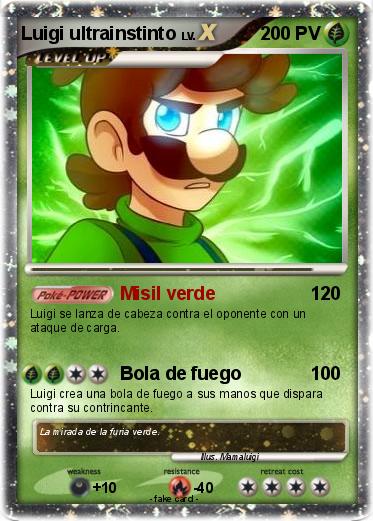 Pokemon Luigi ultrainstinto