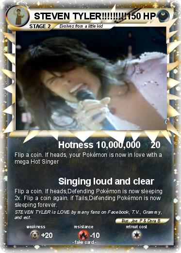 Pokemon STEVEN TYLER!!!!!!!!!