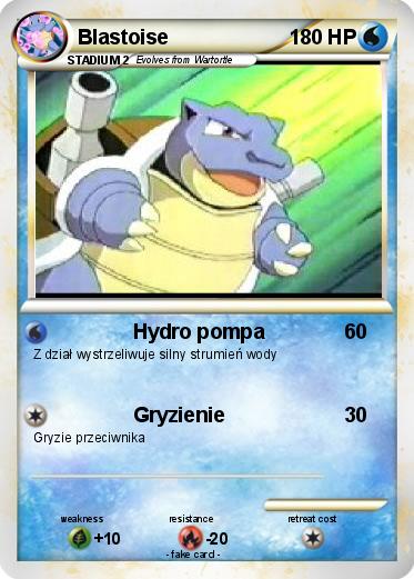 Pokemon Blastoise