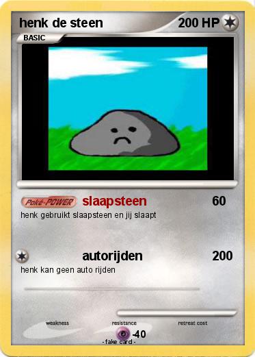 Pokemon henk de steen