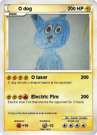 Pokemon O dog