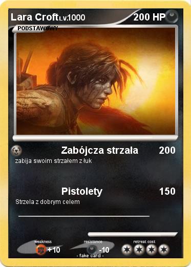 Pokemon Lara Croft