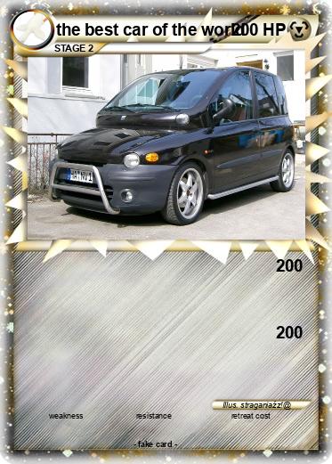 Pokemon the best car of the world