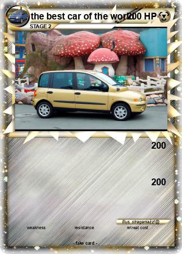 Pokemon the best car of the world