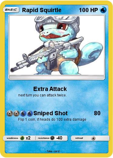 Pokemon Rapid Squirtle