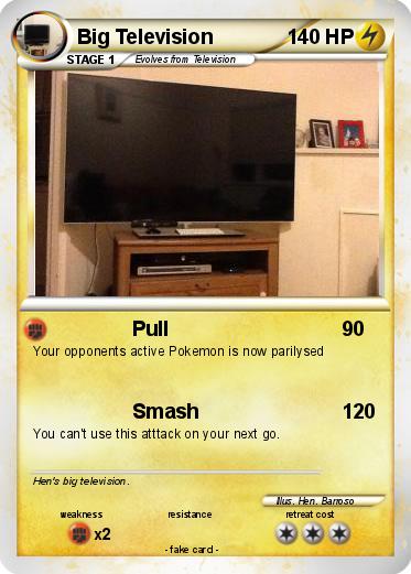 Pokemon Big Television