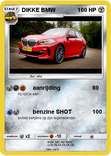 Pokemon DIKKE BMW