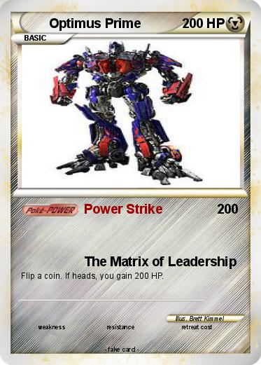 Pokemon Optimus Prime
