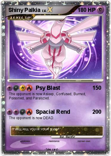 Pokemon Shiny Palkia