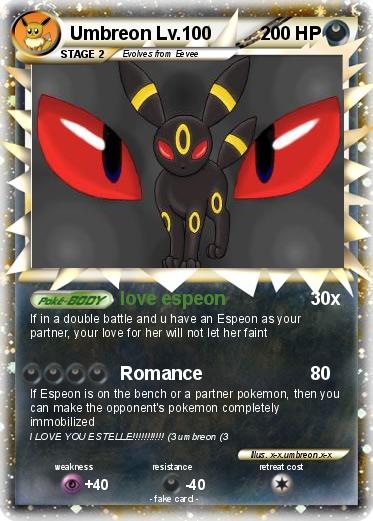 Pokemon Umbreon Lv.100