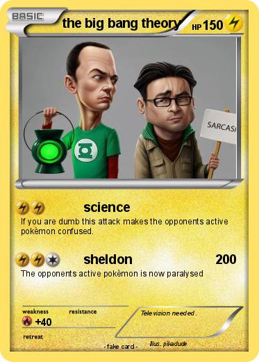 Pokemon the big bang theory