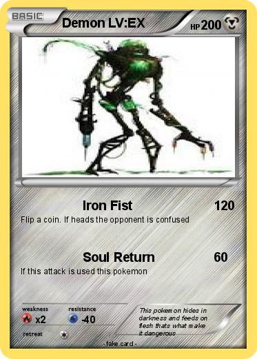 Pokemon Demon LV:EX