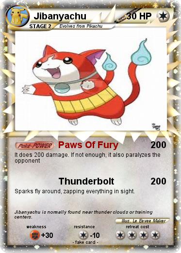 Pokemon Jibanyachu