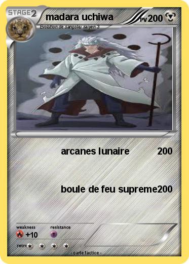 Pokemon madara uchiwa