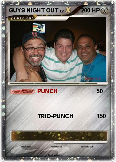 Pokemon GUYS NIGHT OUT