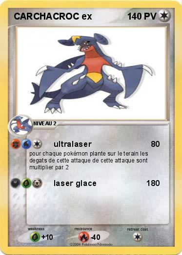 Pokemon CARCHACROC ex